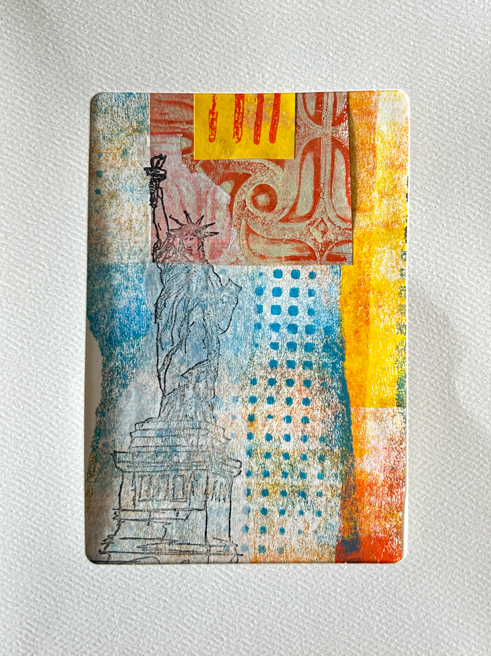 Postcard Memories: A Creative Day at Ellis Island