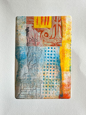 Postcard Memories: A Creative Day at Ellis Island