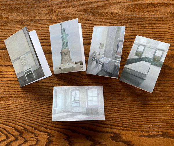 Ellis Island Watercolor Notecard Set