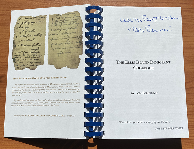 The Ellis Island Immigrant Cookbook