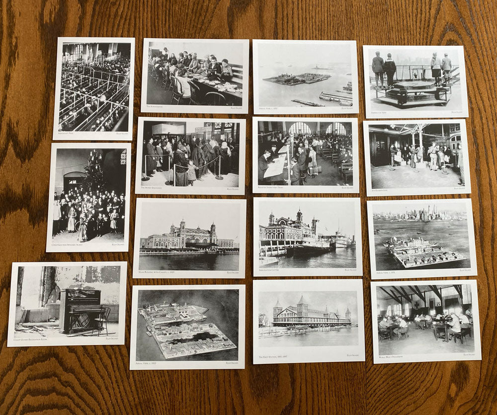Images of America -The Statue of Liberty and Ellis Island Postcards
