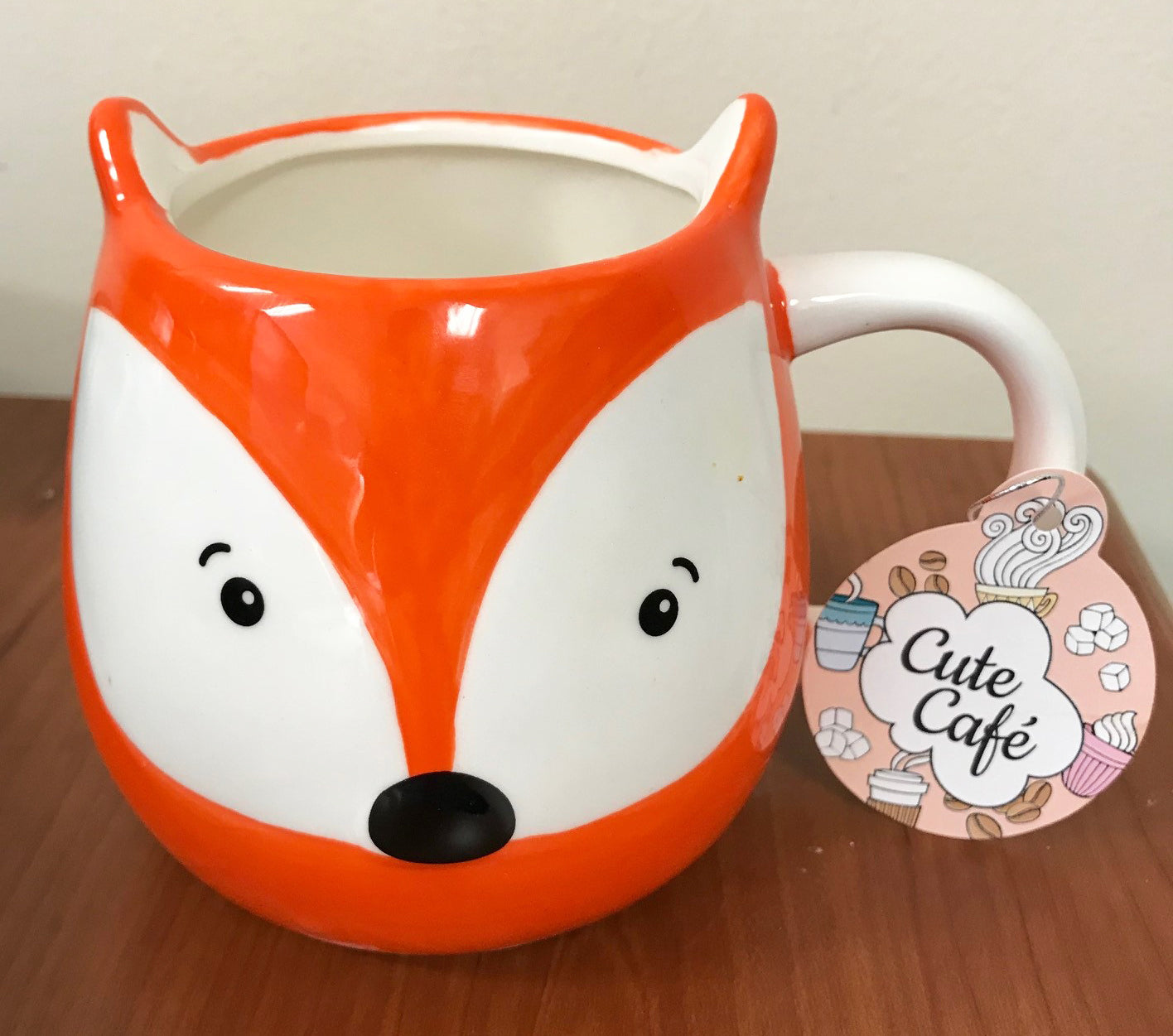 Red Fox To Go Mug  Spill Proof Stainless Steel Coffee Mug