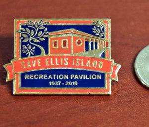 Save Ellis Island Commemorative Pin #2